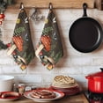 thumbnail image 6 of Spring Mushrooms Kitchen Towels Set of 1, Farmhouse Pastoral Botanical Brown Wood Absorbent Dish Towels for Kitchen, Microfiber Hand Towel, Quick Drying Tea Towel for Cleaning Decorative Dishcloths, 6 of 7