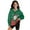 Snowman Polka Dot Green Red, variant on COEQINE Girls Quarter Zip Sweatshirt Pullover, Loose Fit Long Sleeve Fall Tops with Collar, Soft Polyester Fashion Top for Ages 5-6 Machine Washable, Lizard Pink