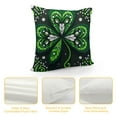 thumbnail image 4 of COMIO St Patricks Day Pillow Covers,Shamrock Clover Hat Lucky Charm Decorations Holiday Farmhouse Spring Pillow Case Decor for Home Sofa Couch, 4 of 5