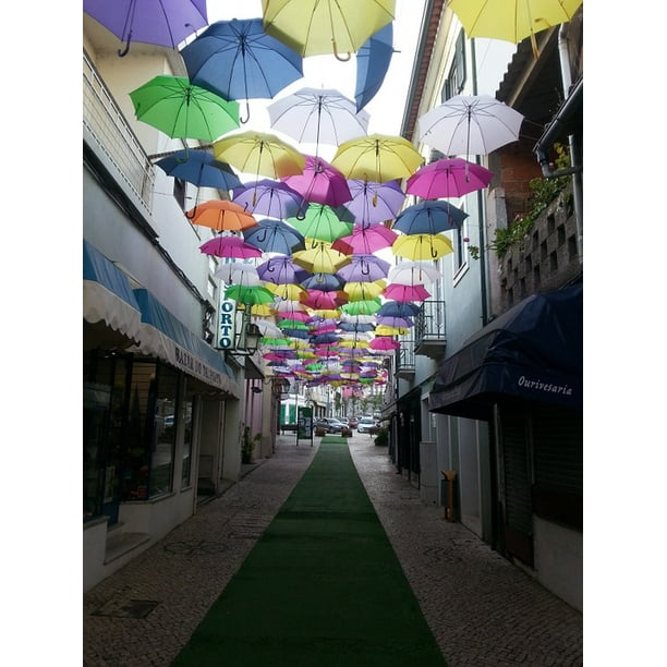 Laminated Poster Agitagueda Aƒae A A Gueda Umbrella Poster Print 24 X 36 Walmart Com Walmart Com