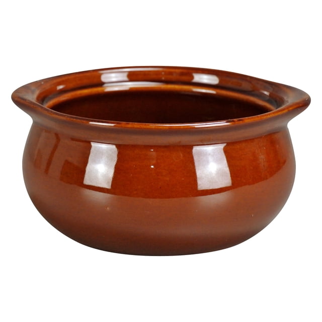 Cazuela para Sopa de Cebolla Yanco OS-12-B 355 ml Marrón Paquete de 24