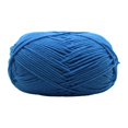 thumbnail image 3 of Hilo de Ganchillo Sunnimix Hilo de Lana Para Tejer Leche Proyectos De Ganchillo Guantes Principiantes Azul, 3 of 8