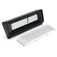 thumbnail image 1 of Leisure LED RV Exterior Porch Utility Light XL 12v 650 Lumen Lighting Fixture. Replacement Lighting for RVs, Trailers, Campers, 5th Wheels Black Base Clear Lens (Black, 1-Pack), 1 of 4