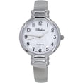thumbnail image 5 of Blekon Women’s Faux Mother of Pearl Style Cuff Watch – 31mm Japanese Quartz, Hinged Bangle, 5 of 6