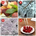 thumbnail image 2 of 20Pcs Stainless Steel Reusable Fruit Fork Cake Snack Dessert Salad Flatware Fork Two-Tine Fork Set Kitchen Tool 13cm, 2 of 6