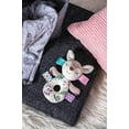 thumbnail image 4 of Taggies Embroidered Soft Ring Rattle, Flora Fawn, 6-Inches, 4 of 5