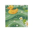 thumbnail image 5 of Ducks Daisy Flower on Green Wave 54×55 Inch Black Out Curtains 2 Packs Aesthetic for Bedroom Living Room Sliding Glass Doors Kitchen Windows, 5 of 5