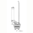 thumbnail image 4 of One-Piece Flush Valve, Complete Universal Toilet Repair Kit, 2 Inch Toilet Flapper/10 Inch High Toilet Overflow Tube, White, 4 of 4