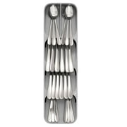 Joseph Joseph DrawerStore Compact Cutlery Organizer- Gray, Multi-Purpose Kitchen Storage and Organization Solution