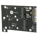 thumbnail image 1 of Tarjeta adaptadora, tarjeta adaptadora Lector de tarjetas de memoria MSATA dual Adaptador MSATASS Dto SATA Diseño exquisito, 1 of 8