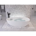 thumbnail image 4 of Anzzi FT-AZ502 67 in. Fiume Stone Freestanding Bathtub in White, 4 of 13