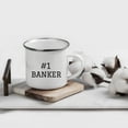 thumbnail image 2 of Koyal Wholesale Stainless Steel Campfire Coffee Mug Thank You Gift, #1 Banker, 2 of 4