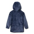thumbnail image 2 of Columbia Youth Girls Fire Side II Sherpa Long Jacket, Nocturnal, Small, 2 of 3