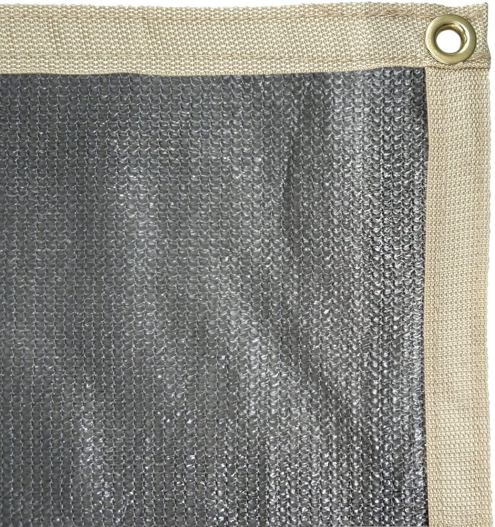 Grey CAMWINGS RV Awning Privacy Screen Shade Panel Kit Sunblock Shade Drop 10 x 18ft 