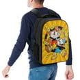 thumbnail image 5 of Cuphead Mugman Unisex Backpack Schoolbag Bookbag 2 Compartment Daypack Satchel Rucksack Travel Laptop Bag, 5 of 6