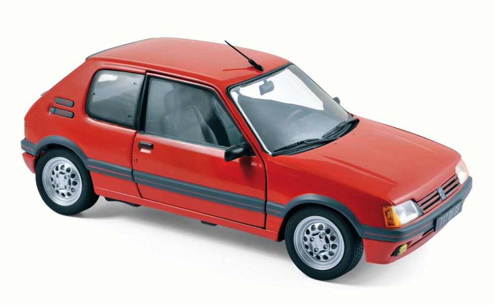 Peugeot 205 GTi 1.6 1988 White 1:18