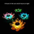 thumbnail image 4 of Solar Garden Pool Decorative Lotus Lamp (1 Piece), 4 of 5