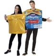 thumbnail image 1 of Rasta Imposta GC1705 Kraft Singles Pack & Single Slice Cheese Couple Costume, One Size, 1 of 1