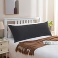 thumbnail image 4 of Shded Memory Foam Body Pillow for Sleeping Long Hug Pillow with Cooling Cover Large Bed Pillow for Adults Wite Removable Pillowcases, 4 of 5