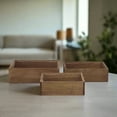 thumbnail image 3 of Arden Wooden Square Planter (Set of 3), 3 of 6