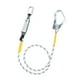 thumbnail image 3 of Arnés de seguridad con cordón, equipo de cuerda amortiguadora, profesional con conector de gancho para escalada. Gancho simple de 3 m, 3 of 9