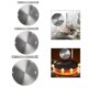 thumbnail image 5 of Placa conductora de calor de acero inoxidable súper magnética para cocinas de inducción, 5 of 11