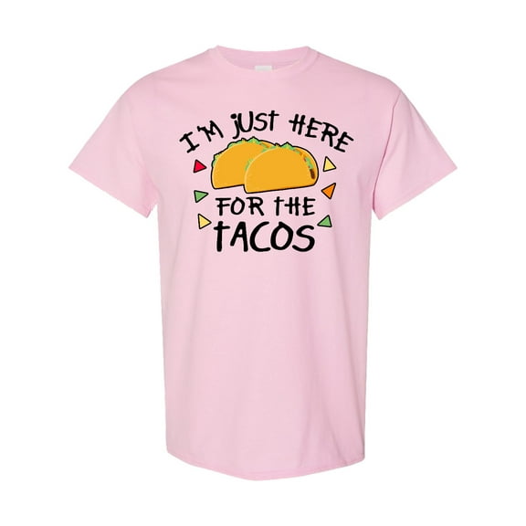 Inktastic I'm Just Here for the Tacos Cinco De Mayo T-Shirt