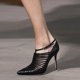 thumbnail image 4 of New Fashion Pointed Toe Cutout Pumps Sandals Sexy Stiletto Buckle Strap White High Heels Party Wedding Women'S Shoes Gladiator, 4 of 5