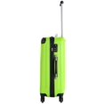 thumbnail image 4 of 3 Pcs Luggage Travel Set Bag ABS Trolley Suitcase Green, 4 of 7