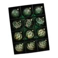 thumbnail image 4 of 12 adornos navideños de bolas para árbol de Navidad de 3,15 pulgadas, suministros para fiestas Estilo B, 4 of 9