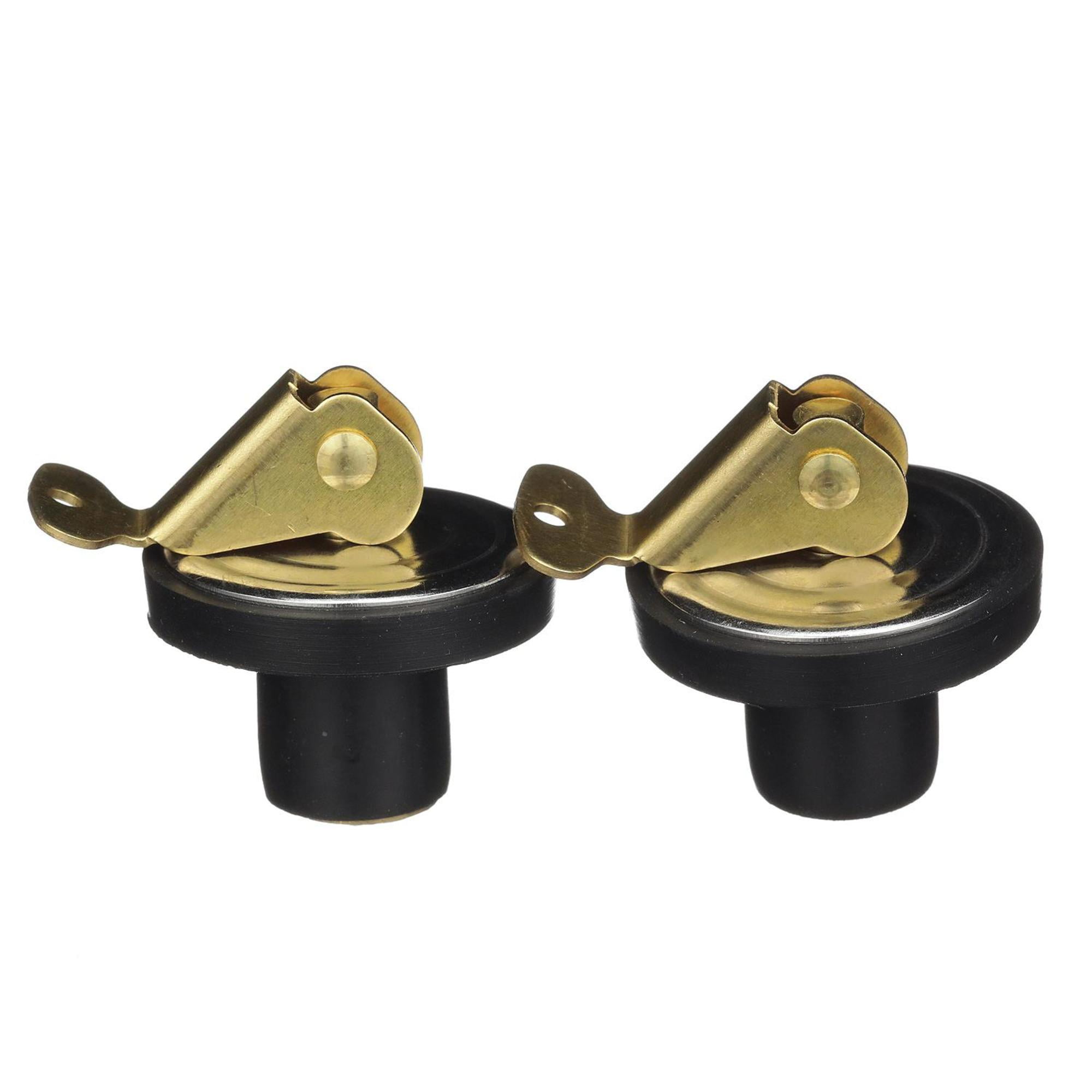Ozark Trail Black Brass, Neoprene Livewell/Bailer Plug