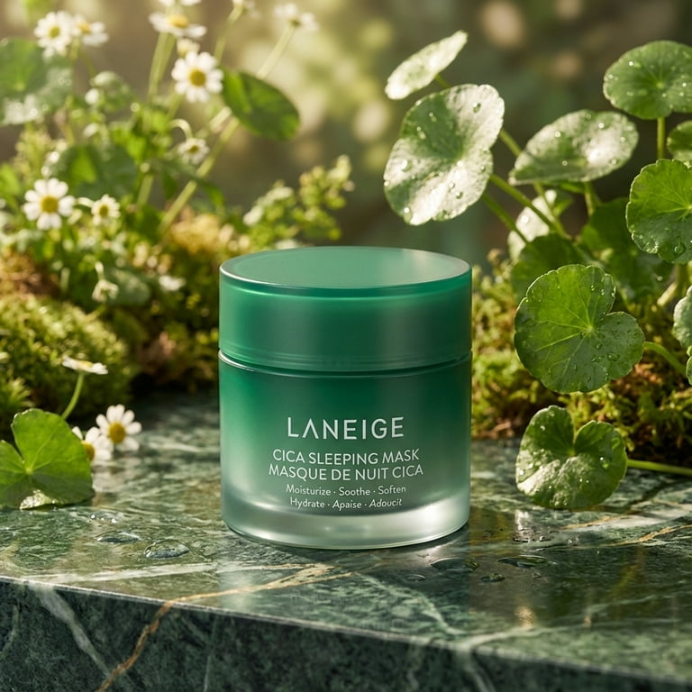 PEAU DE L'ANGE Lingering Cleansing 3個セット LANEIGE Mini Hydration & Sleeping Care Set – Blue Hyaluronic