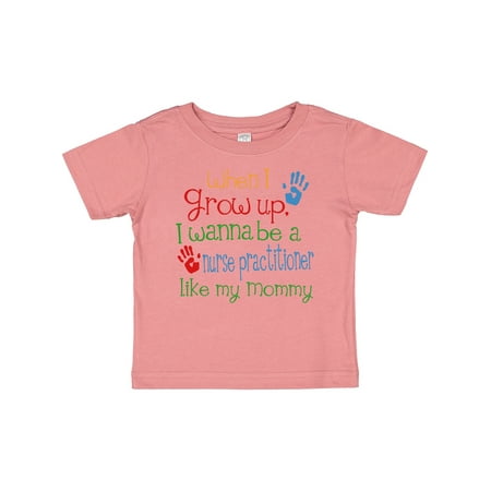 

Inktastic Nurse Practitioner Like Mommy Gift Baby Boy or Baby Girl T-Shirt