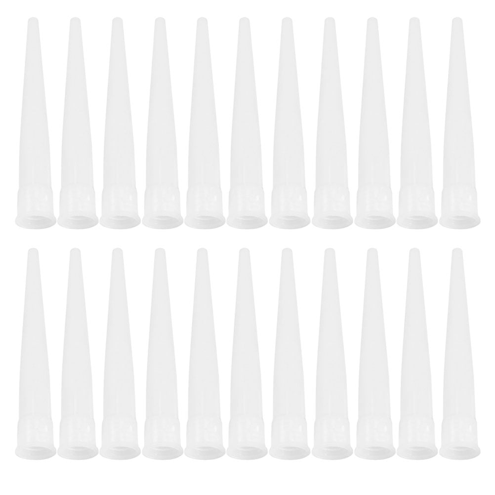 Frcolor Caulk Nozzle Tool Caulking Plastic Cap Extension Guns Tip Sets