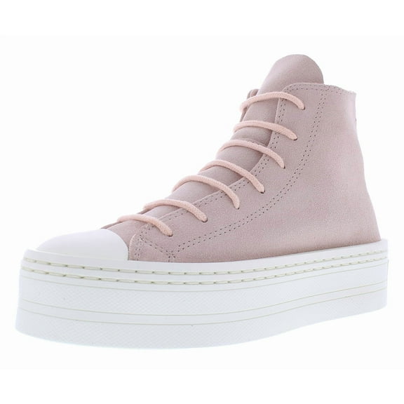 Converse Chuck Taylor All Star Modern Lift High Womens Shoes Size 7, Color: Pink Sage/Pink Sage/Egret