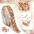 thumbnail image 3 of Crystal Rhinestone Ribbon Bling Diamond Ribbon Wrap Roll for Wedding Crafts DIY Resin Rhinestone Ribbons Self Adhesive Crystal Rhinestones Ribbon Stickers Birthday Cakes Decor, 3 of 7