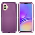 thumbnail image 4 of Asuwish Compatible with Samsung Galaxy A05 Phone Case Hybrid Rugged Shockproof Hard Protective Drop Proof Full Body Heavy Duty Mobile Cell Cover for Ao5 A 05 Women Men Purple, 4 of 8