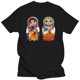 thumbnail image 1 of Camiseta para mujer con dos muñecas Matryoshka imagen de camiseta gráfica Vintage, 1 of 6