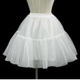 thumbnail image 1 of Cosplay White Tull Petticoat Soft Tulle Skirt Support For Wedding Dresses Comfortable Underskirt For Women And Girls, 1 of 3