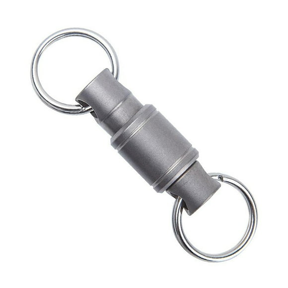 Injueey Soporte giratorio para llaves de puerta de oficina, llavero de aleación de liberación rápida para coche, de Camping, llavero Artesanía Injueey HA073936-01