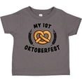 thumbnail image 3 of Inktastic My 1st Oktoberfest with Pretzel and Laurels Boys or Girls Toddler T-Shirt, 3 of 5