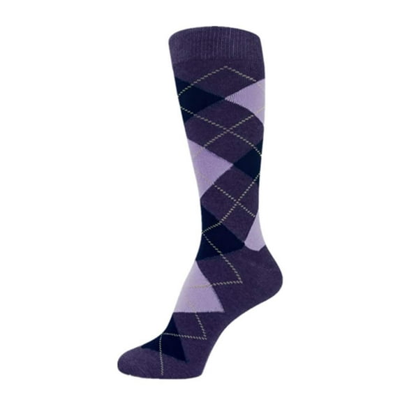 Spotlight Hosiery shades of PURPLE Men's Groomsmen's Dress Socks (Lavender, Lilac, Light Purple)