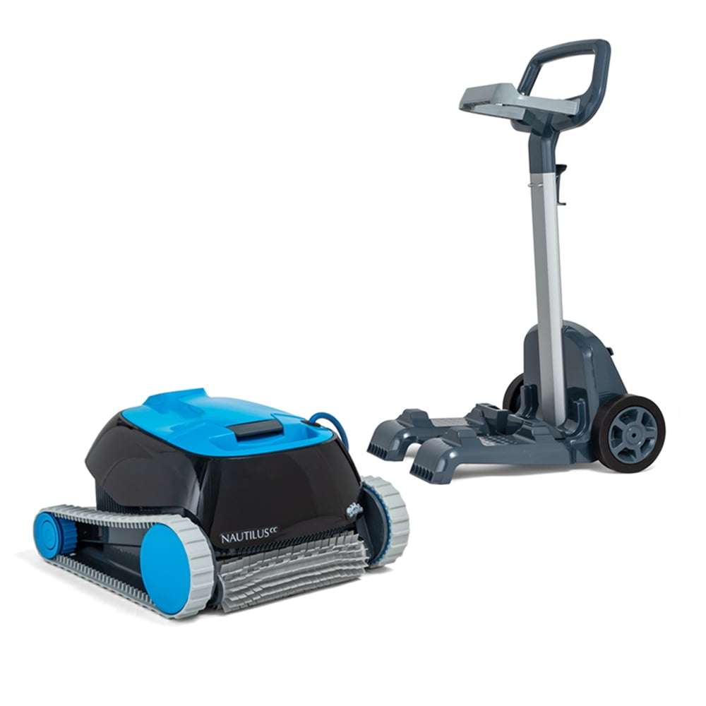 maytronics dolphin nautilus cc inground robotic pool cleaner with cleverclean
