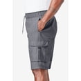 thumbnail image 3 of KingSize Men's Big & Tall 8" Cargo Swim Trunks, 3 of 5