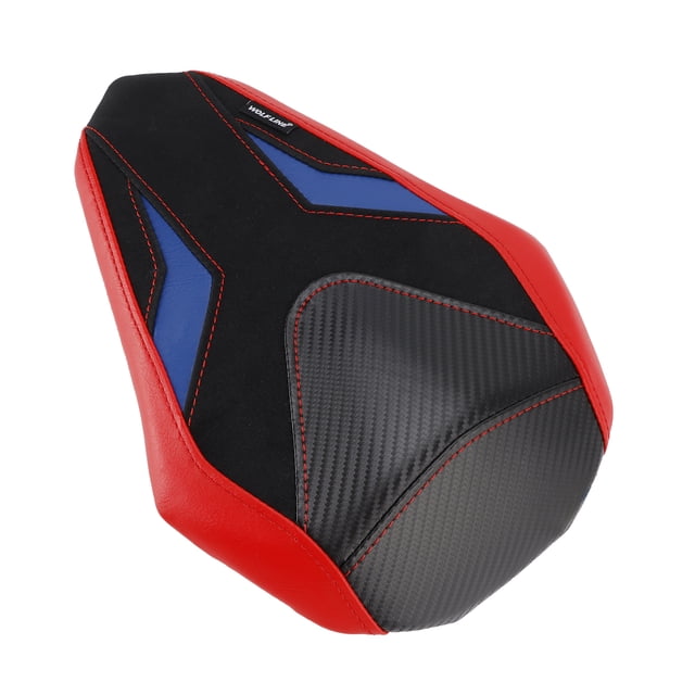 Coussin de Siège Arrière Passager Plat Pu Rouge pour Honda Cbr250Rr Cbr 250 Rr 17-24