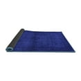 thumbnail image 2 of Ahgly Company Indoor Square Abstract Blue Contemporary Area Rugs, 7' Square, 2 of 4