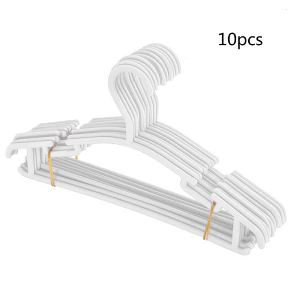 Osdhezcn 10 Pieces Plastic Hanger for Baby Clothes Nursery Hangers for Creative Kids Hang