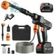 thumbnail image 1 of Cordless Pressure Washer 6 in 1 Nozzle 60 Bar with Battery 3.7L/min 5M Hose (12000mAh), 1 of 5