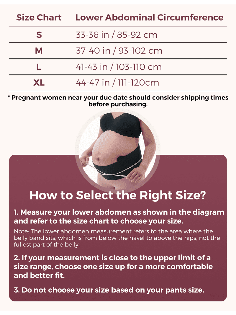 【A3】momcozy 妊娠ベリーバンド Lサイズ Momcozy Maternity Belly Band, Breathable Fabric, Adjustable
