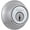 Satin Nickel, variant on 660 Single Cylinder Deadbolt in Satin Chrome